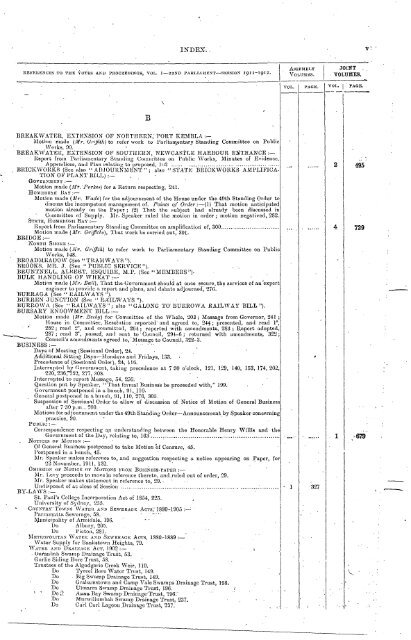 1904 - 1913 - Parliament of New South Wales