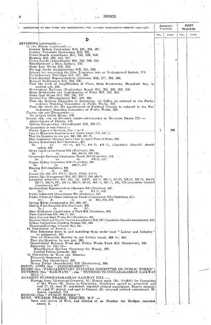 1904 - 1913 - Parliament of New South Wales