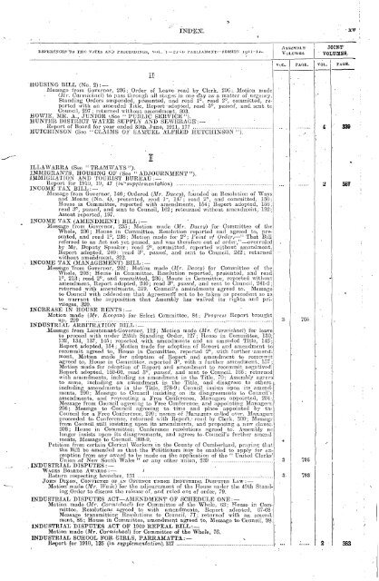 1904 - 1913 - Parliament of New South Wales