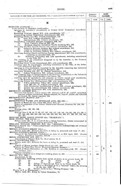 1904 - 1913 - Parliament of New South Wales