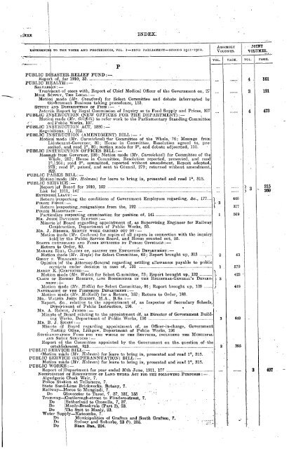 1904 - 1913 - Parliament of New South Wales