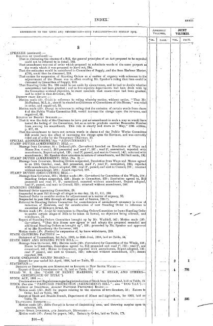 1904 - 1913 - Parliament of New South Wales