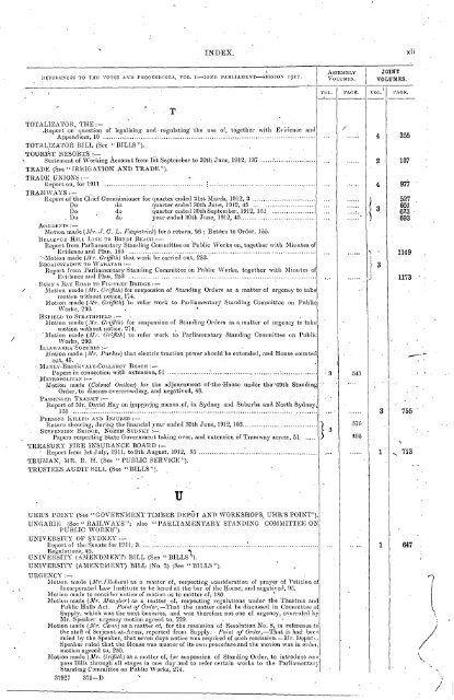 1904 - 1913 - Parliament of New South Wales