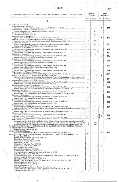 1904 - 1913 - Parliament of New South Wales