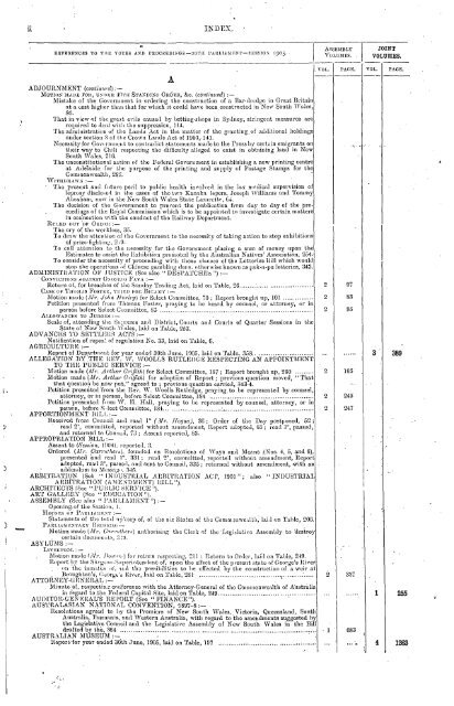 1904 - 1913 - Parliament of New South Wales