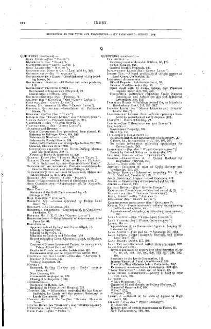 1904 - 1913 - Parliament of New South Wales