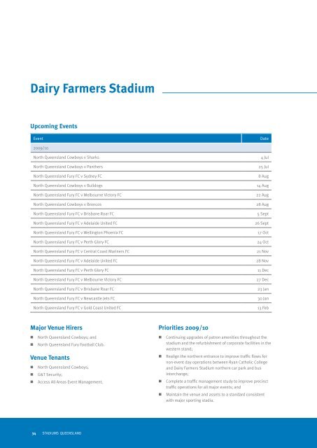 Stadiums Queensland - Queensland Parliament - Queensland ...