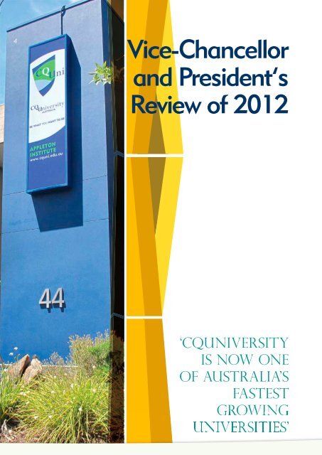 CQUniversity Annual Report - Central Queensland University