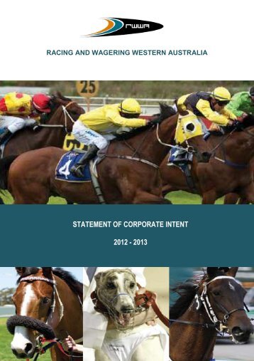 RACING & WAGERING WESTERN AUSTRALIA - Parliament of ...