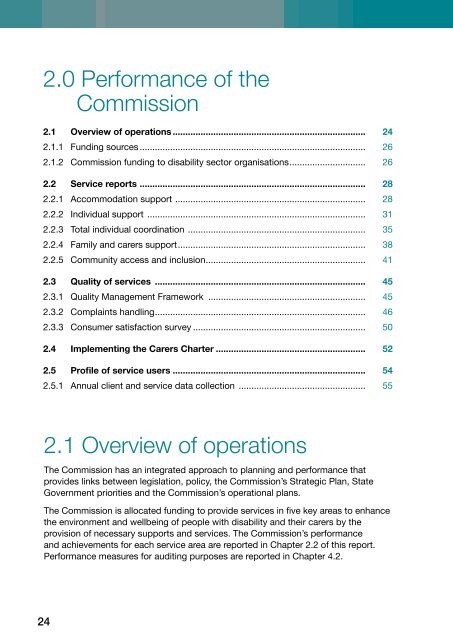 Disability Services Commission - Parliament of Western Australia