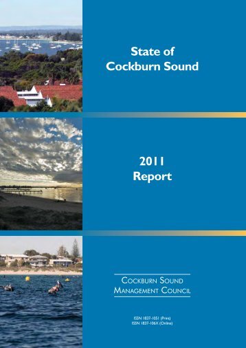 Cockburn Sound Management Council - Parliament of Western ...