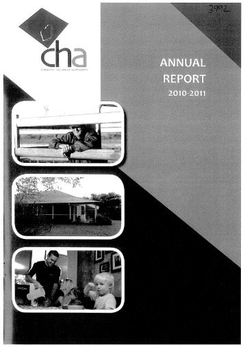 Annual Report 2010–2011( Tabled Paper Number 3992)