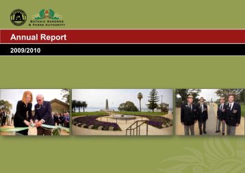 Annual Report 2009-2010 - Parliament of Western Australia