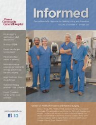 Informed Magazine Winter 2011.pdf - Parma Community General ...