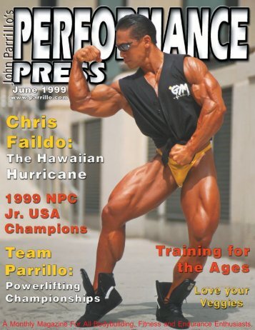 A Monthly Magazine For All Bodybuilding, Fitness - Parrillo ...