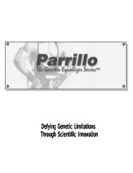 Defying genetic limitations through scientific innovation - Parrillo ...