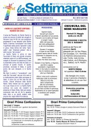 Orari Prima Confessione Orari Prima Comunione - Parrocchia Sant ...