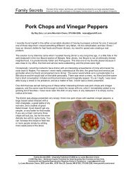 Pork Chops and Vinegar Peppers