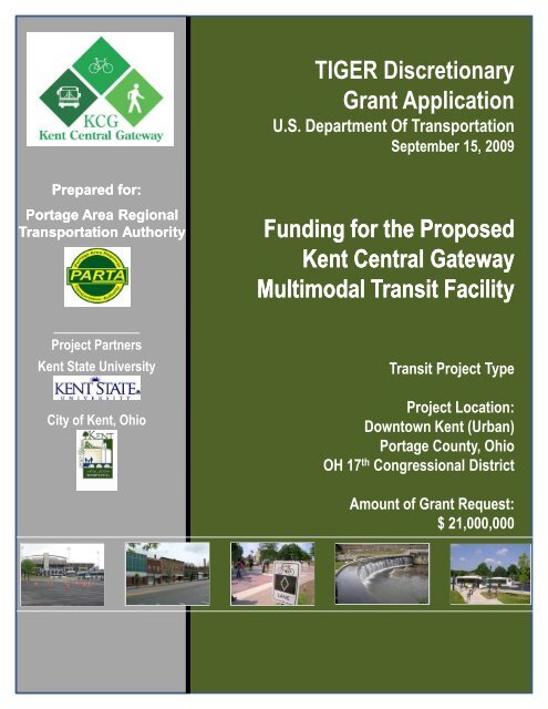 Funding for the Proposed Kent Central Gateway Multimodal Transit ...