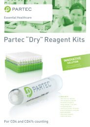 Partec âDryâ Reagent Kits