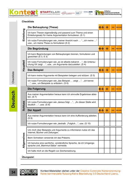 Grundlagen kompetenzorientierten Lehrens und Lernens