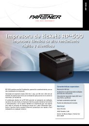 Impresora de tickets RP-500 Impresora de tickets RP ... - Partner Tech