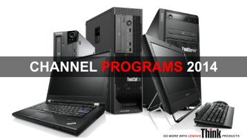 Download the Channel Programs Overview - Lenovo Partner Network