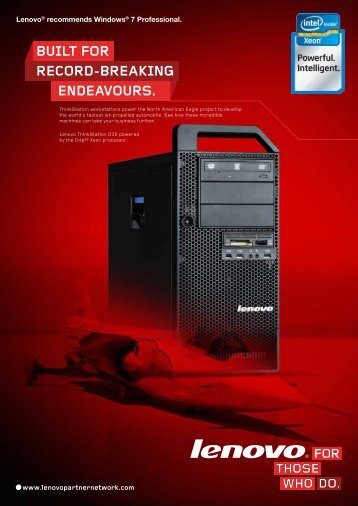 ThinkStation - Lenovo Partner Network