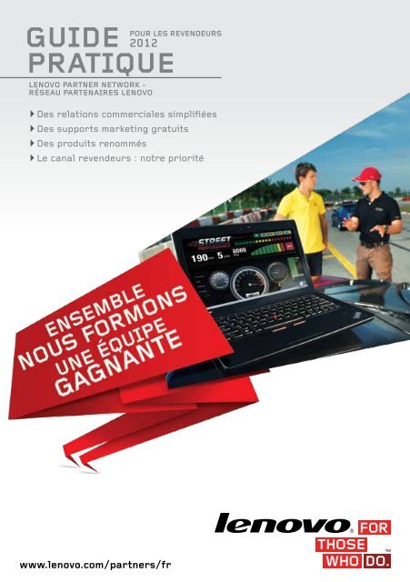 Guide pratique pour les revendeurs - Lenovo Partner Network