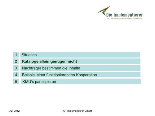 Kooperationsmanagement Einkauf plus X - partnering