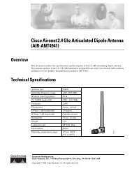 Cisco Aironet 2.4 Ghz Articulated Dipole Antenna (AIR-ANT4941)