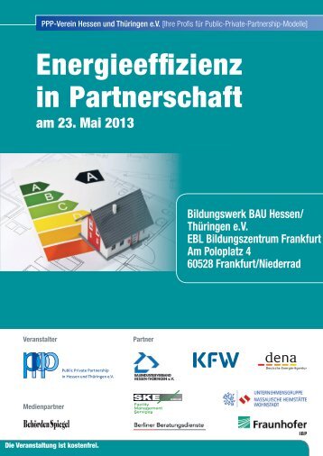 Energieeffizienz in Partnerschaft - PPP-Verein