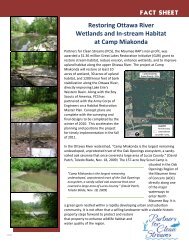 FACT SHEET Restoring Ottawa River Wetlands and In-stream ...