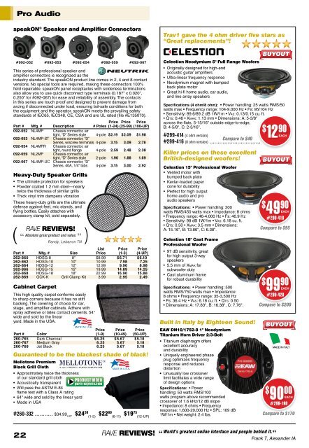 Our Sales Flyer (PDF) - Parts Express