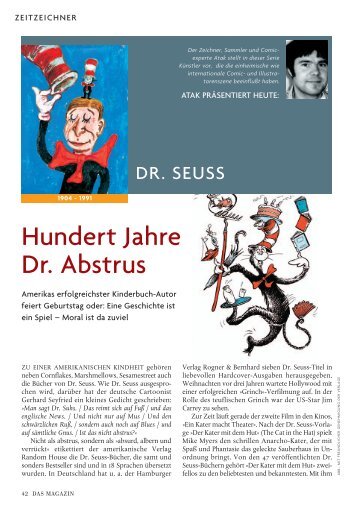 Hundert Jahre Dr. Abstrus - ATAK