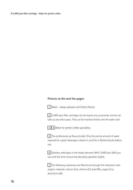 Instructions for Use, Manual JURA IMPRESSA Z5 - Esperanza