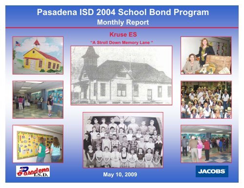 May-2009 - Pasadena Independent School District
