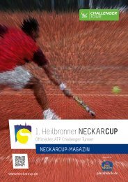 Turniermagazin Heilbronner NECKARCUP