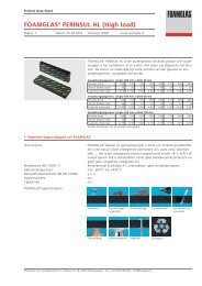 FOAMGLASÂ® PERINSUL HL (High load)