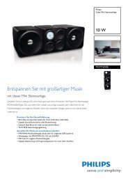 MCM1050B/58 Philips Cube Mini Stereoanlage - Passiontec