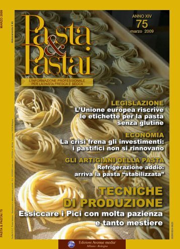 TECNICHE DI PRODUZIONE - Pasta e pastai