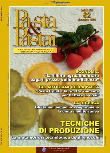 TECNICHE DI PRODUZIONE - Pasta e pastai