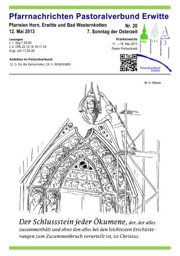 Pfarrnachrichten Pastoralverbund Erwitte