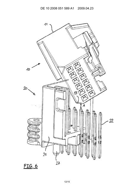 Kuppler und Stecker einer Steckverbindung mit Koshiri-Sicherheit