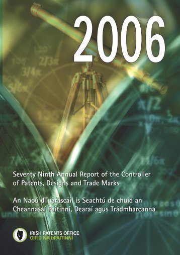 Seventy Ninth Annual Report of the Controller of Patents, Designs ...