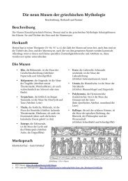 Griechische Mythologie