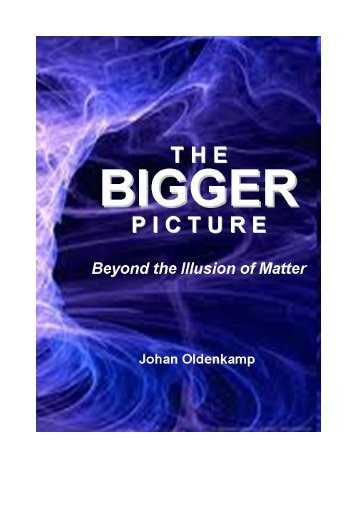 THE BIGGER PICTURE Beyond the Illusion of Matter - Pateo.nl