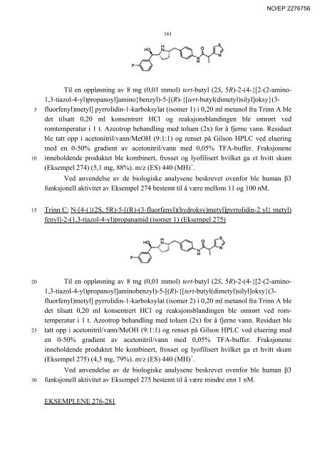 KORRIGERT UTGAVE / CORRECTED VERSION - Patentstyret