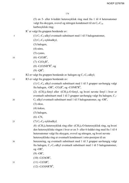 KORRIGERT UTGAVE / CORRECTED VERSION - Patentstyret