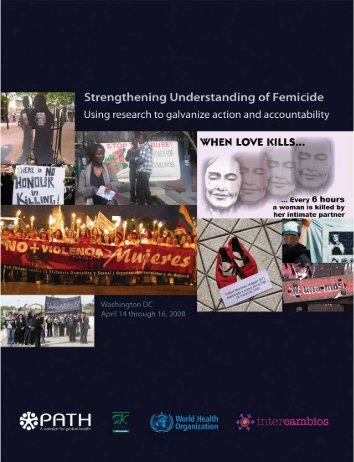 Strengthening Understanding of Femicide: Using ... - Child Trafficking